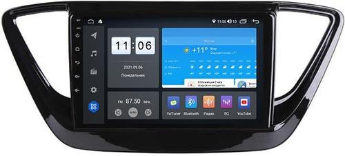 Магнитола для Hyundai Solaris 2 2017-2022, Solaris HS 2024+ - AK490R9-MTK-LTE Android 10, SIM-слот