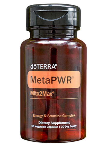 dōTERRA MetaPWR Mito2Max, Комплекс для повышения энергии и выносливости, 60 капсул
