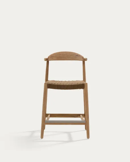 Полубарный стул Glynis, 62 см, массив эвкалипта