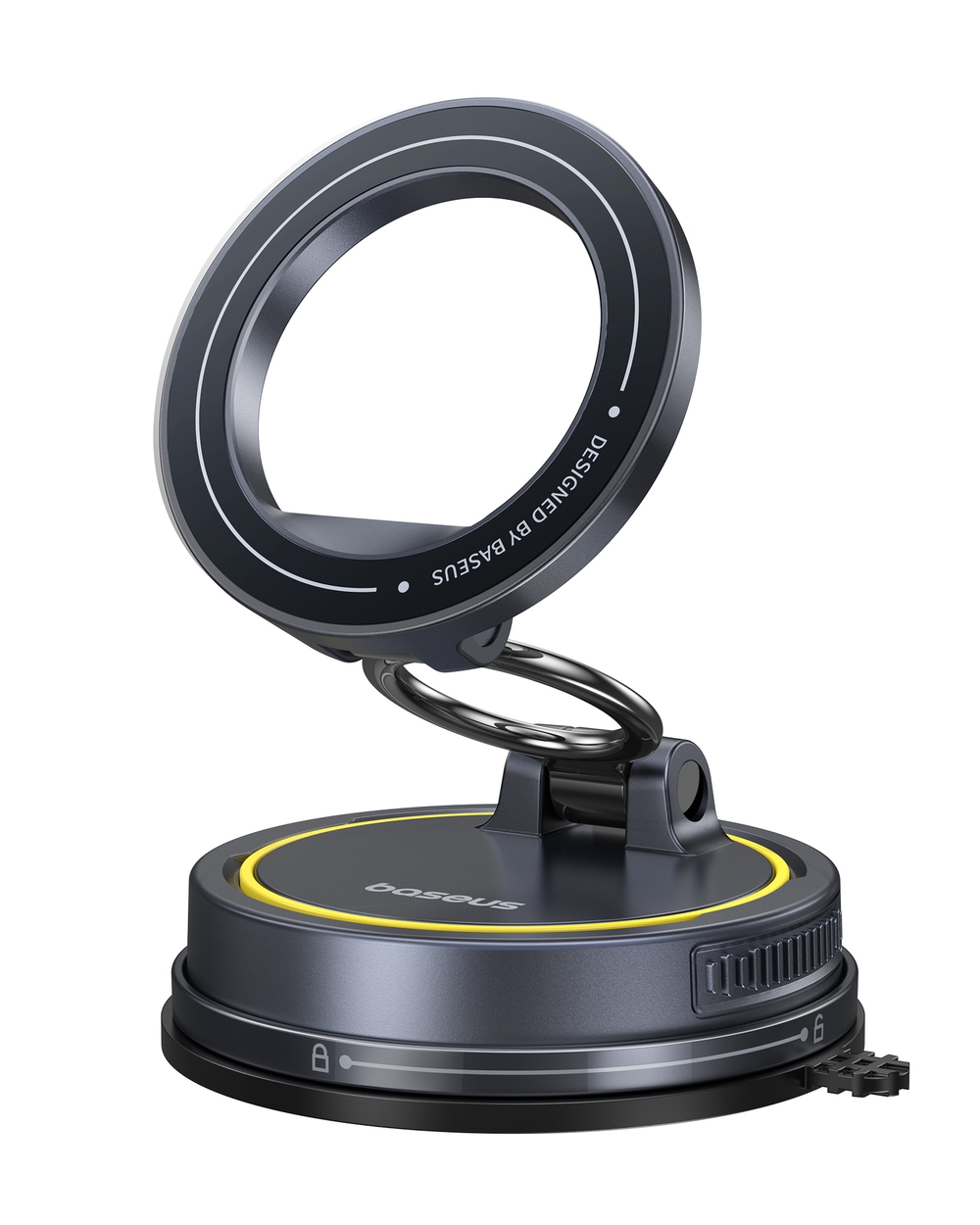 Автомобильный держатель Baseus VC2 Flex Magnetic Car Mount Suction Cup Version (MagSafe)