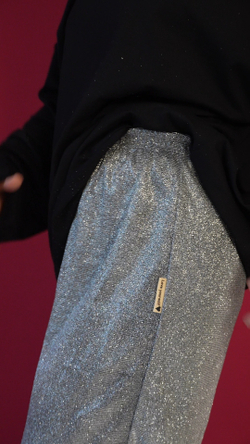 Джоггеры Оверсайз "СЕРЕБРЯНЫЙ ИНЕЙ"