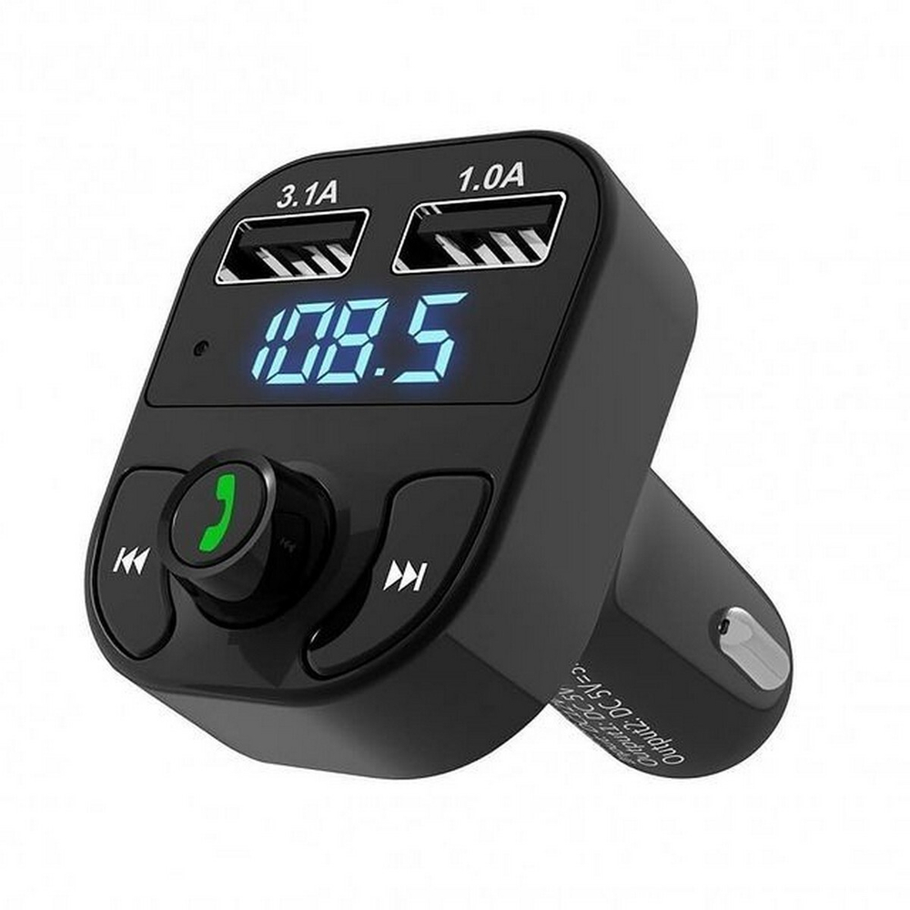 Авто FM трансмиттер X8 Bluetooth 3.0+EDR/2USB
