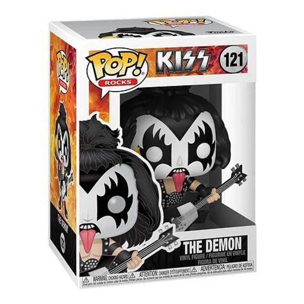 Коллекционная фигурка Funko POP! Rocks - The Demon (Kiss) (121)