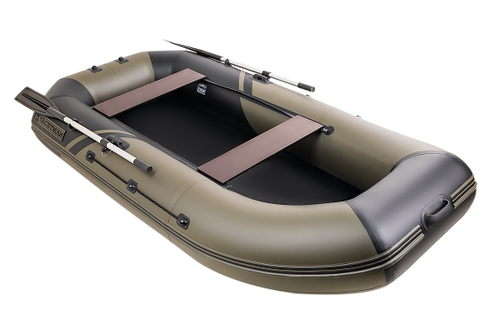 YACHTMAN-280 (Яхтман) хаки-черный (лодка ПВХ с усилением)