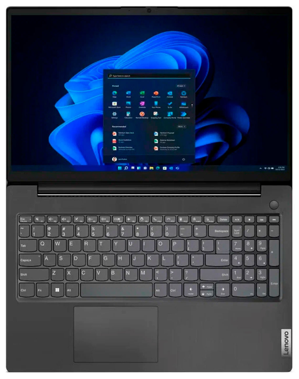Ноутбук Lenovo V15 G4 IRU (83A100BVRU), черный в регионах России