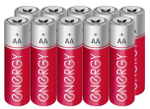 Батарейки солевые ENERGY R6/10S (АА) пальчиковые, в спайке 10 шт