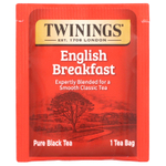 Twinings, 100% чистый черный чай «Английский завтрак», 25 чайных пакетиков, 50 г (1,76 унции)