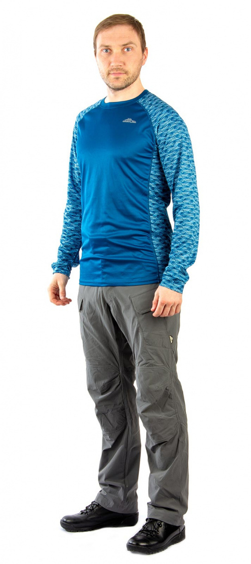 Лонгслив Сарган (волны) Novatex