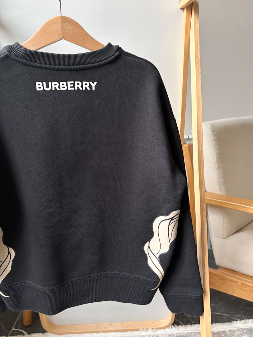 Хлопковый свитшот Burberry, 128