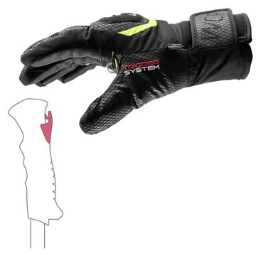 Горнолыжные перчатки Leki WCR Team 3D junior 24/25