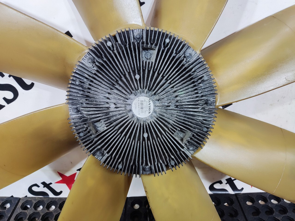 Вискомуфта в сборе с крыльчаткой