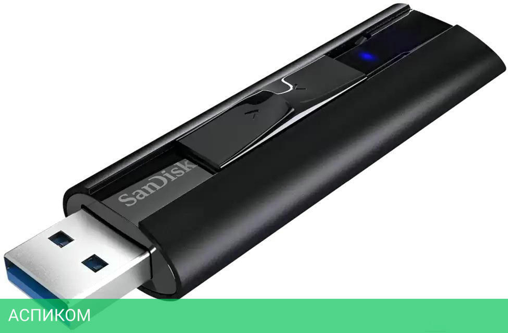 USB Flash-накопитель SanDisk CZ880 Cruzer Extreme Pro 1TB черный (SDCZ880-1T00-G46)