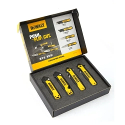 DeWalt DWHT2426T-23 4 комплекта режущих ножей складной нож,набор электроинструмен,набор электроинструмента 4 в 1та,