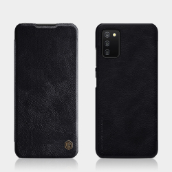 Кожаный чехол-книжка Nillkin Leather Qin для Samsung Galaxy A03s