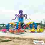 Ноги осьминога карусель «Морской танец» 16 кабинок, 32 места 15×15×5 м