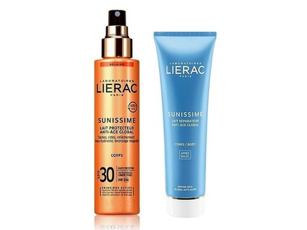Лиерак Саниссим Молочко восстанавливающее анти-аж глобаль Lierac Sunissime Lait Réparateur Anti-Age Global 150 мл