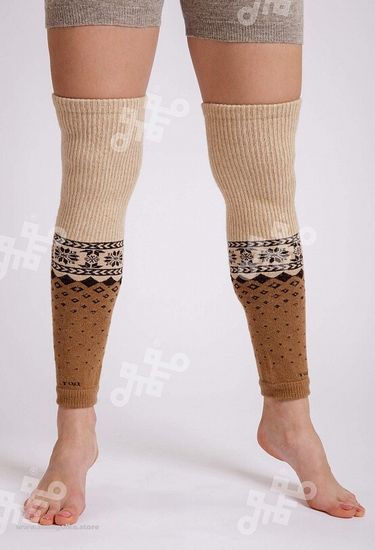 Гетры из монгольской шерсти