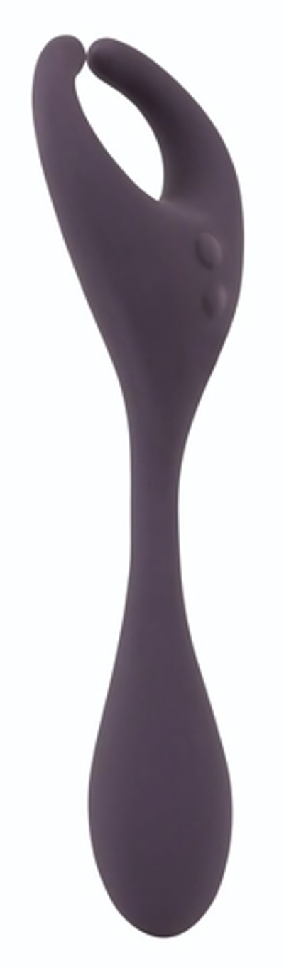 Фиолетовый универсальный вибратор Remote Controlled Couples Vibrator (Цвет: фиолетовый)