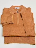 Лонгслив мужской,Поло с длинным рукавом