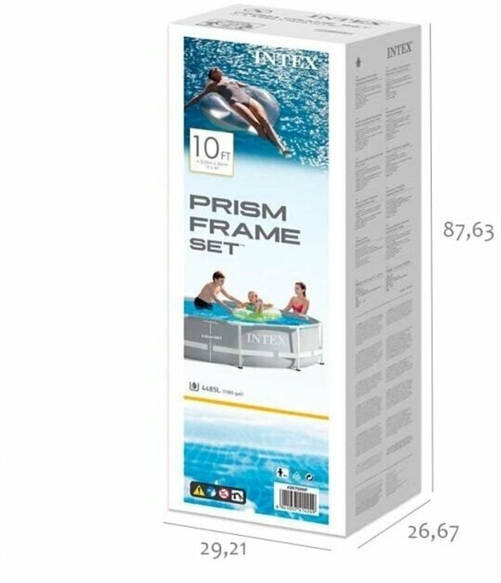Каркасный бассейн Prism Frame 305х76 см, Intex, арт.26700NP