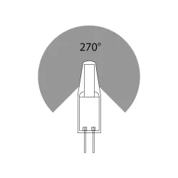 Светодиодная лампа Arte Lamp LUGO Капсульная 1.5W 150Lm 4000К G4
