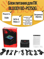 Блок питания для ПК BLOODY BD-PS750G