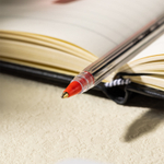 Набор шариковых ручек DELI "Think" Q4, 0,7 мм, 10 шт в еврподвесе, синяя, черная, красная