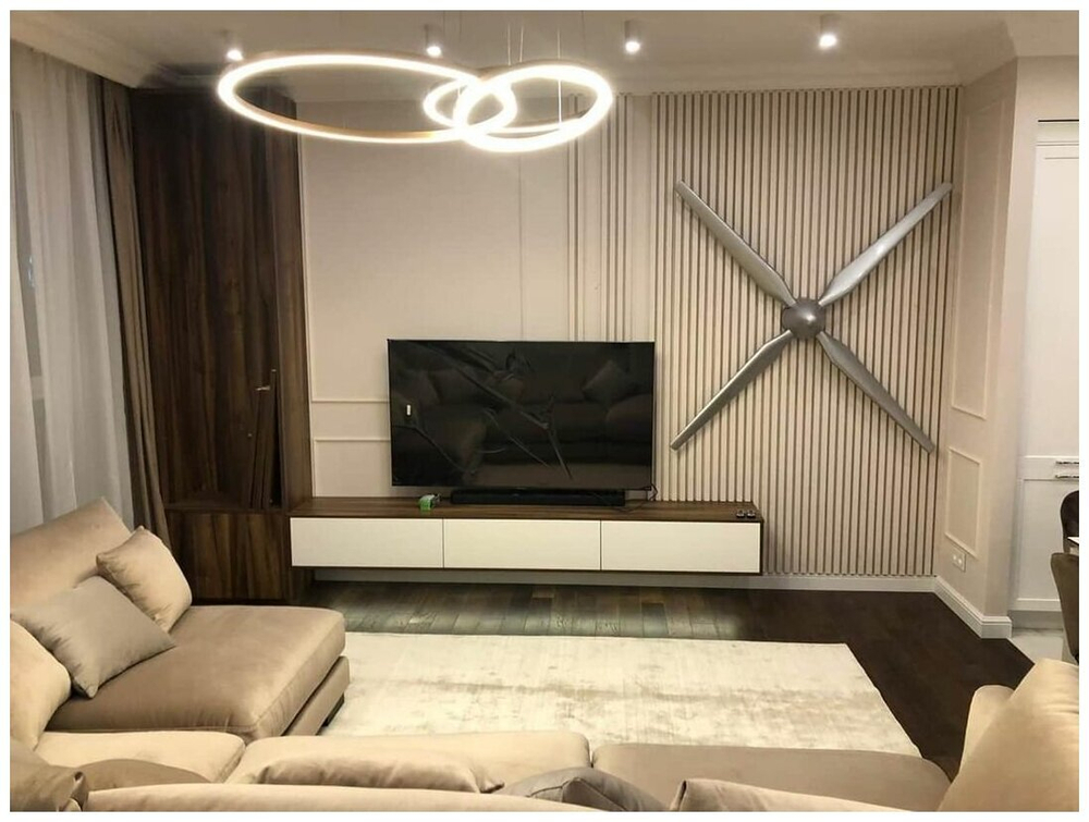 Брусок декоративный в зоне TV из Сосны 30х30мм