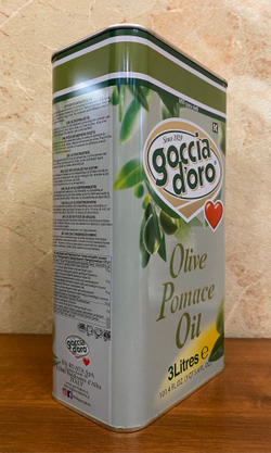 Оливковое масло Goccia D'oro рафинированное 3л Италия