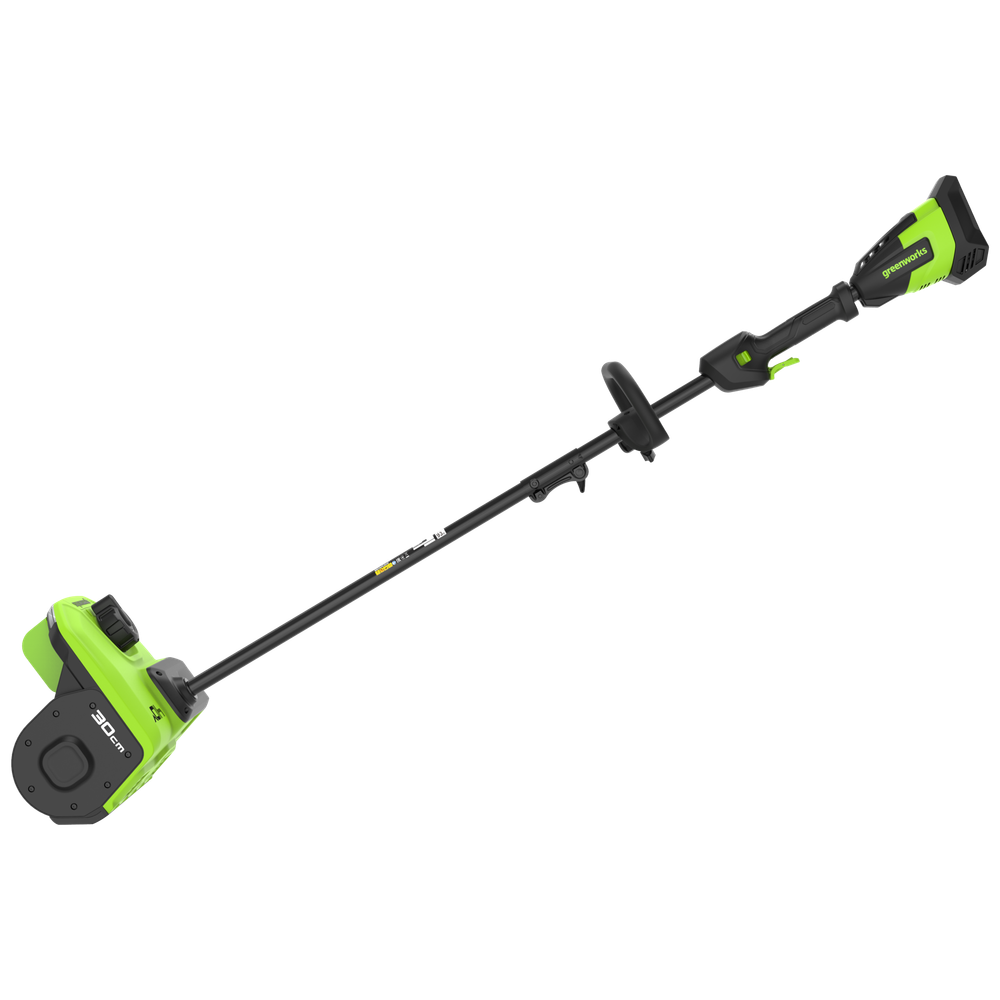 Аккумуляторная снегоуборочная лопата Greenworks GD40SS2 Арт. 2603107, 40V, 30 см, с регулируемым направлением выброса, бесщеточный, без АКБ и ЗУ
