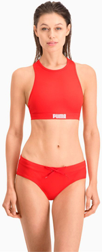 Купальник (верх) PUMA SWIM WOMEN RACERBACK SWIM TOP 1P red