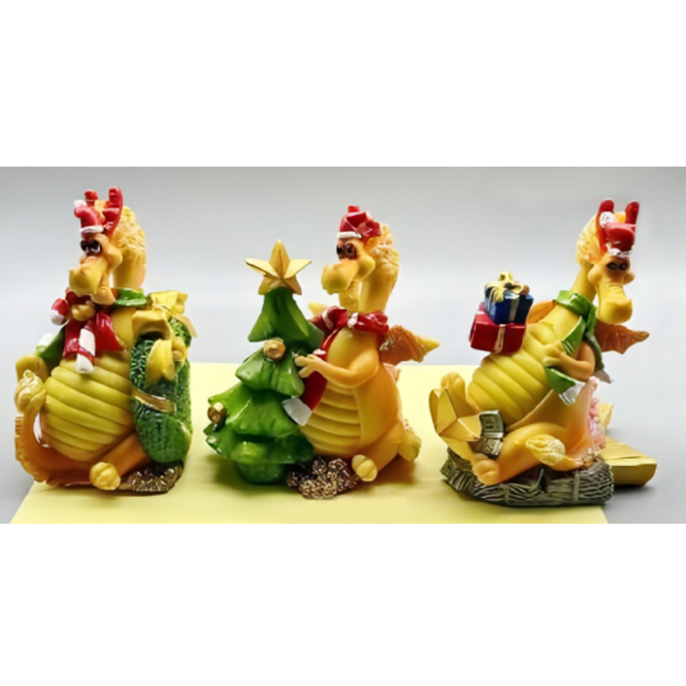 Фигурка «Новогодний Дракон» 9*6*11 см, микс