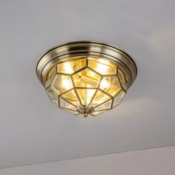 Citilux Витра-1 CL442530 Люстра потолочная витражная Бронза