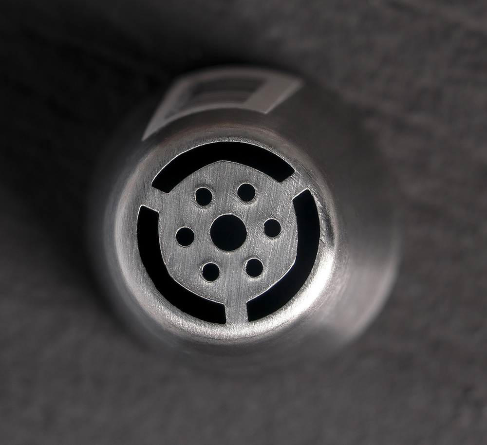 Насадка для кондитерского мешка d=3,7 см «Тюльпан 3 лепестка», нержавеющая сталь