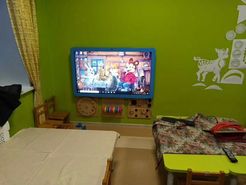 Детская интерактивная панель Olodim Prestige 75"