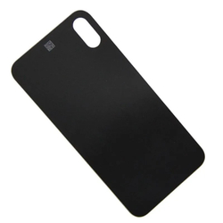 Задняя крышка для Apple iPhone Xs Серый (широкий вырез под камеру) - Премиум