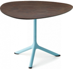 Столик ламинированный кофейный Scab Design Tripe, голубой, кортен