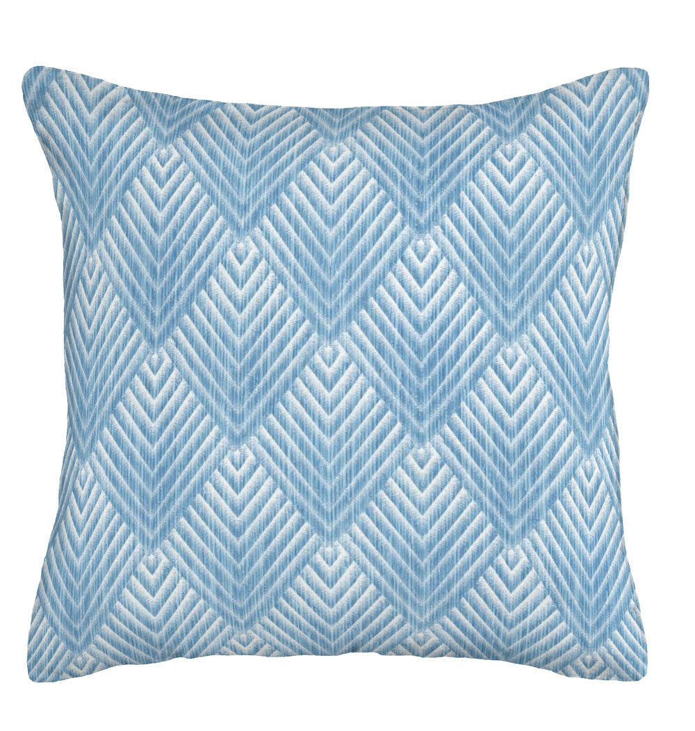 Портьерная ткань Siesta арт. Minerva Geometrico Saten col. azul (высота 280 см, Испания)