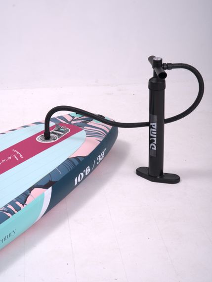 Сапборд надувной двухслойный Dama Fancy Flower 320 см