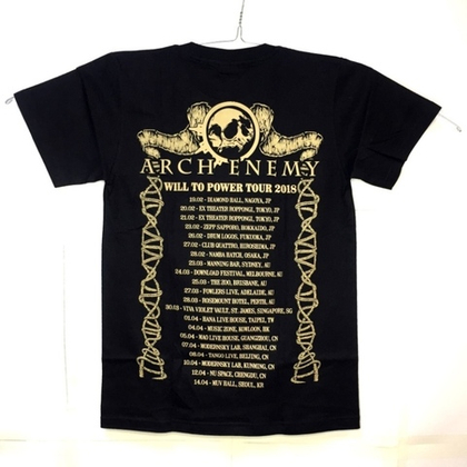Футболка тайланд Arch Enemy will to power череп (XS)