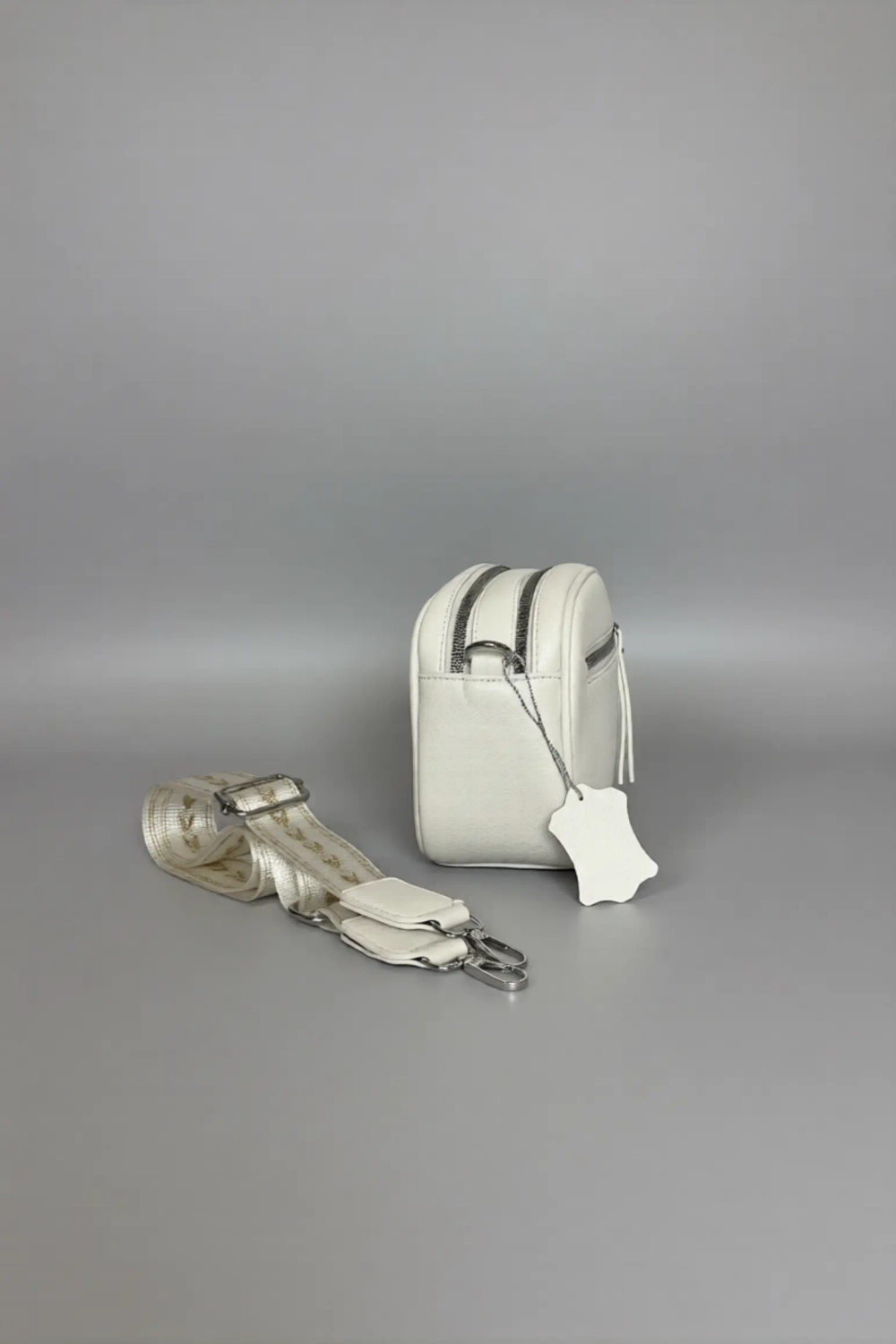 Сумка женская через плечо из натуральной кожи QOZA