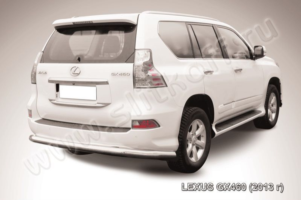 Защита заднего бампера (нержавейка) Lexus GX-460 (2013-2023) d76