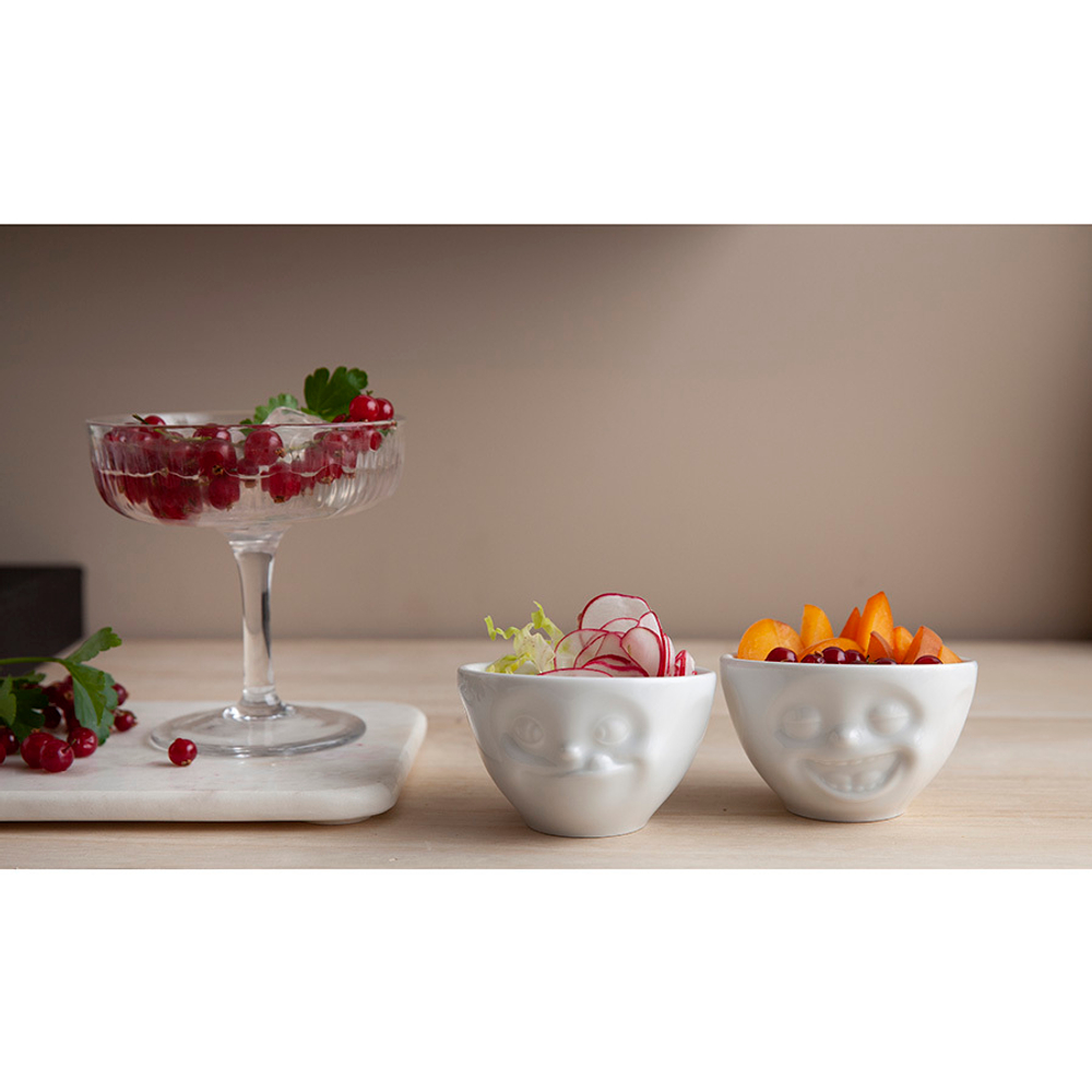 Набор чаш laughing & tasty, 100 мл, белый, 2 шт.