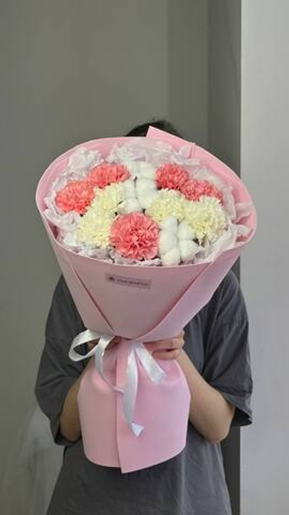 Букет из диантусов