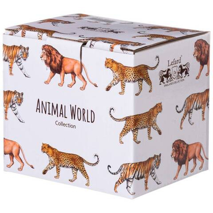 КРУЖКА LEFARD "ANIMAL WORLD" ТИГР 400 МЛ (КОР=24ШТ.)