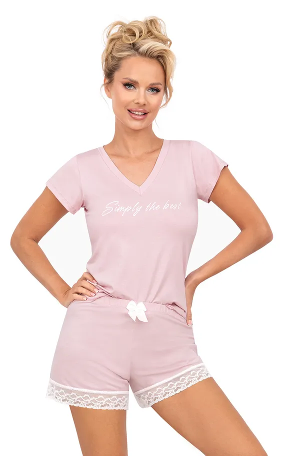 Simply 1/2 pyjamas Powder Pink