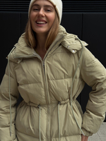 Пуховик Bob зеленое яблоко