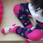 Набор легинсов с носками для малышей Zoocchini Зайка Бэлла (6-12 м)