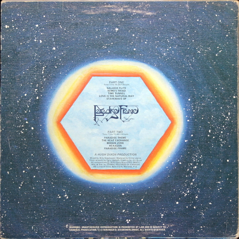 Paradise Frame / Paradise Frame (LP)