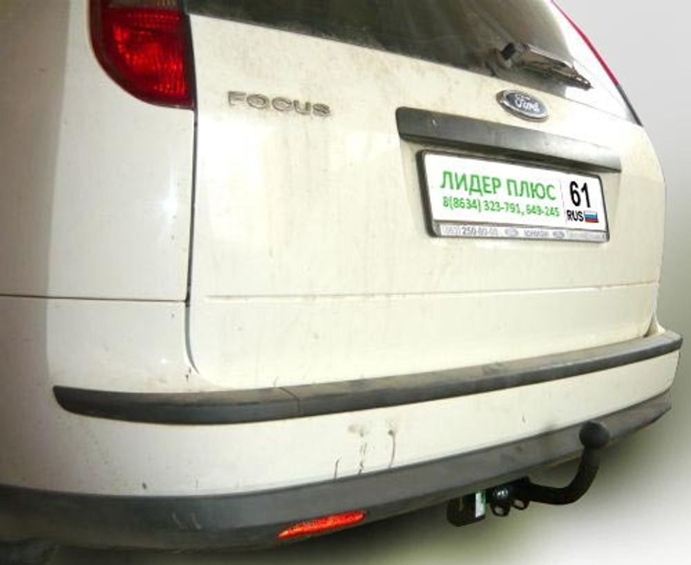 Фаркоп(прицепное) Лидер-Плюс для FORD FOCUS 2, универсал 2004-2011 (паспорт и сертификат в комплекте)(без электрики)F109-A